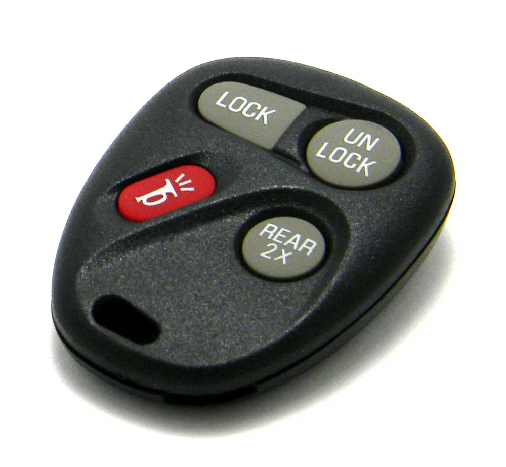 1999 GMC Suburban Key Fob Remote 4Button Rear 2X (ABO1502T, 16245100