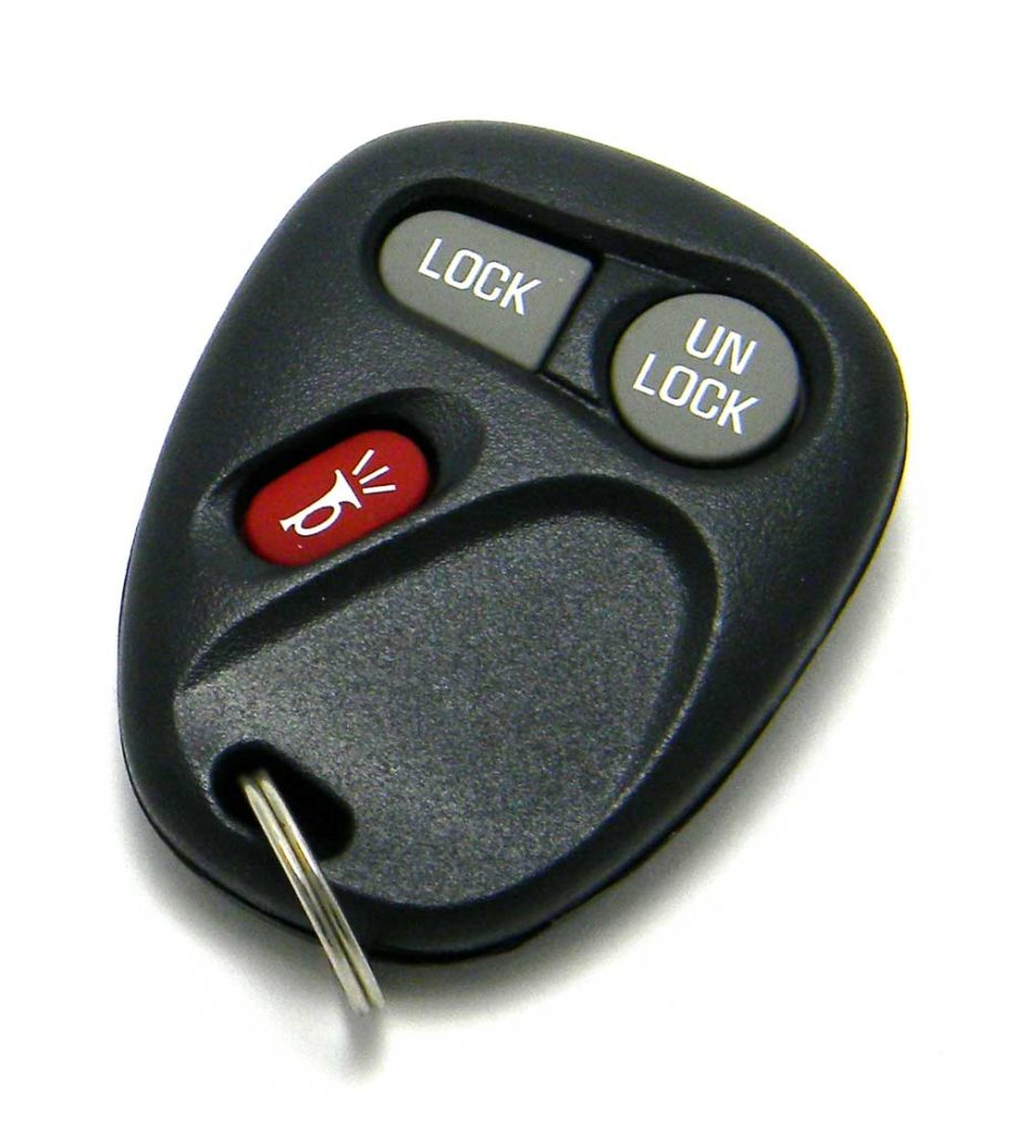 1999-2001 Chevrolet Silverado 3-Button Key Fob Remote (KOBUT1BT, 15732803)