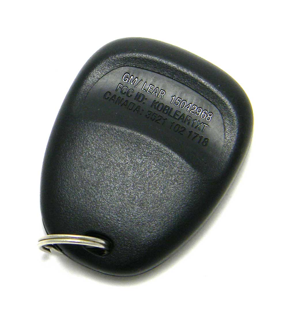 2001 Chevy Tahoe Key Fob Programming
