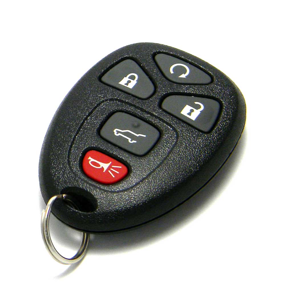2008-2017 Buick Enclave Key Fob Remote 5-Button Remote Start Rear