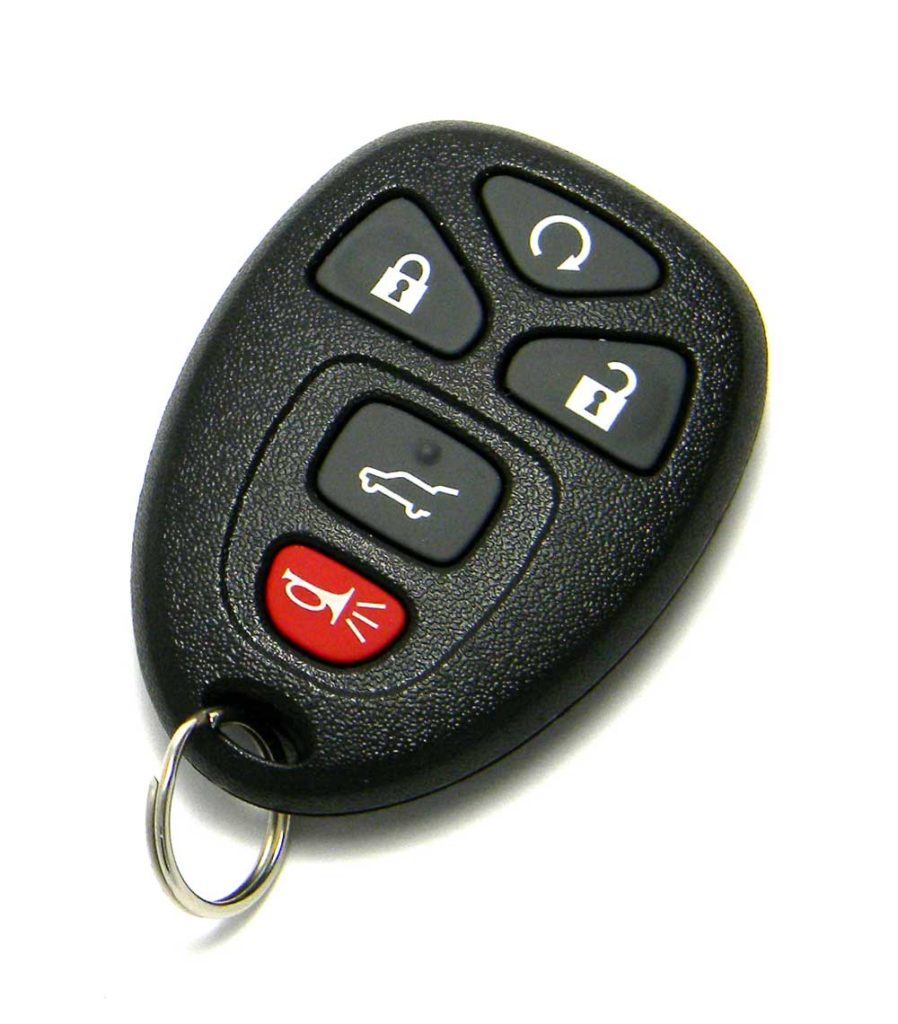 20082017 Buick Enclave 5Button Key Fob Remote (OUC60221, OUC60270