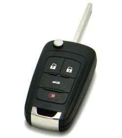 2014-2016 Chevrolet Malibu Flip Key Fob Remote (OHT01060512, 13501913