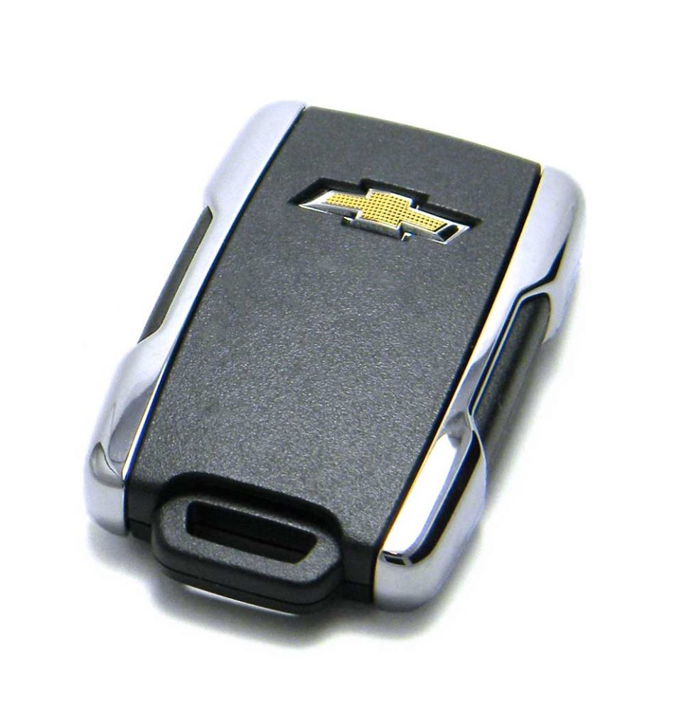 20152018 Chevrolet Colorado Key Fob Remote Start Chrome Logo (M3N32337100, 13577770)
