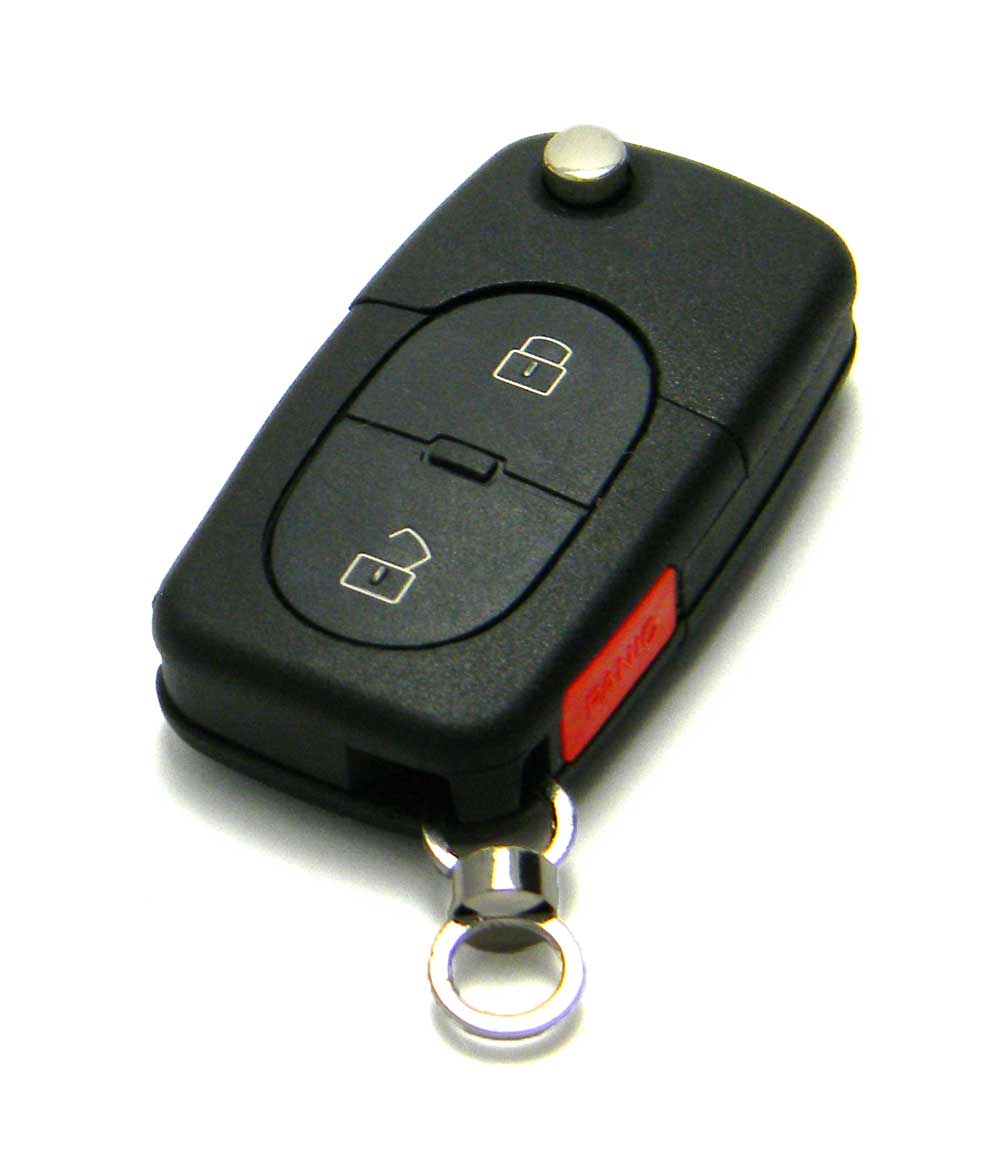 19982002 Audi A4 3Button Key Fob Remote (MZ241081964, 4D0 837 231 D)