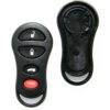 Replacement Case for Dodge 4-Button Key Fob Remote (FCC: GQ43VT9T, P/N: 04759008)