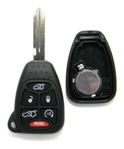 Replacement Case for Jeep 6-Button Remote Head Key Fob (FCC: OHT692427AA)