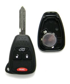 Replacement Case for Jeep 4-Button Remote Head Key Fob Trunk Release (FCC: OHT692427AA)
