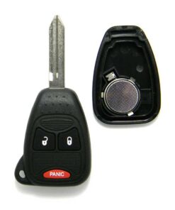 Replacement Case for Jeep 3-Button Remote Head Key Fob (FCC: OHT692713AA)