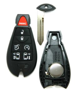 Replacement Case for Chrysler 7-Button Key Fob Remote (FCC: IYZ-C01C)