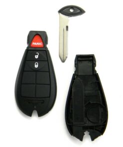 Replacement Case for Dodge 3-Button Key Fob Remote (FCC: M3N5WY783X)