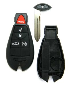Replacement Case for Dodge 5-Button Key Fob Remote (FCC: M3N5WY783X)