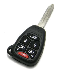 Alternative view of 2004-2007 Dodge Grand Caravan 6-Button Remote Head Key Fob Dodge Logo (FCC: M3N5WY72XX, M3N65981772)