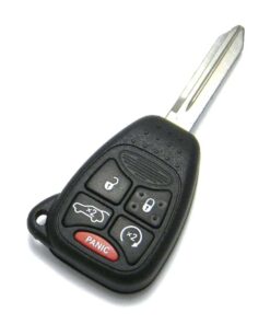 Alternative view of 2008-2014 Dodge Avenger 5-Button Remote Head Key Fob (FCC: OHT692714AA)