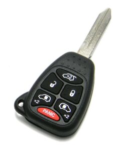 Alternative view of 2004-2007 Dodge Grand Caravan 6-Button Remote Head Key Fob (FCC: M3N5WY72XX, M3N65981772)