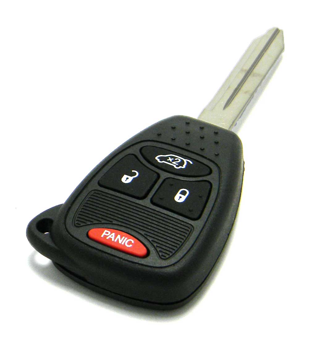 KRSCT Keyless Entry Remote 4-Buttons Smart Car Key Fob Fit for Chrysler Pacifica 2004-2008/ Jeep Liberty 2005-2007 P/N: M3N5WY72XX, Set of 2 