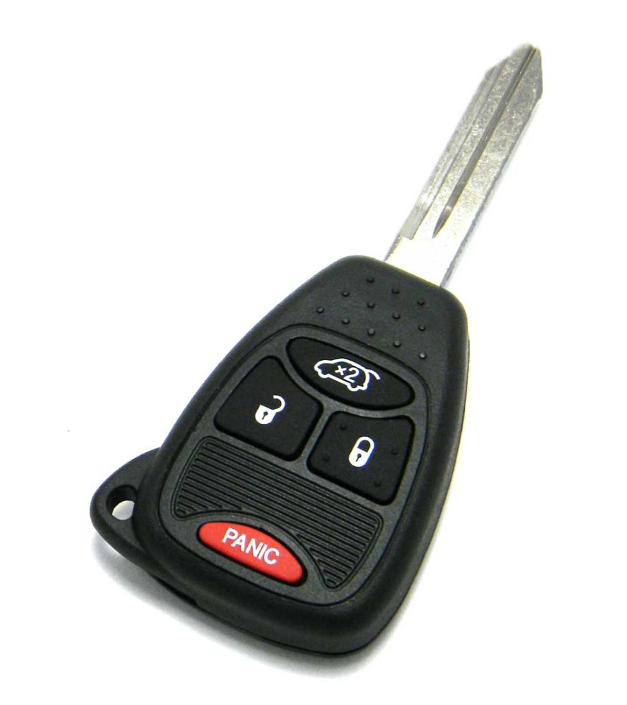 Chrysler Pacifica Keyless Entry Remote Fob Programming Instructions