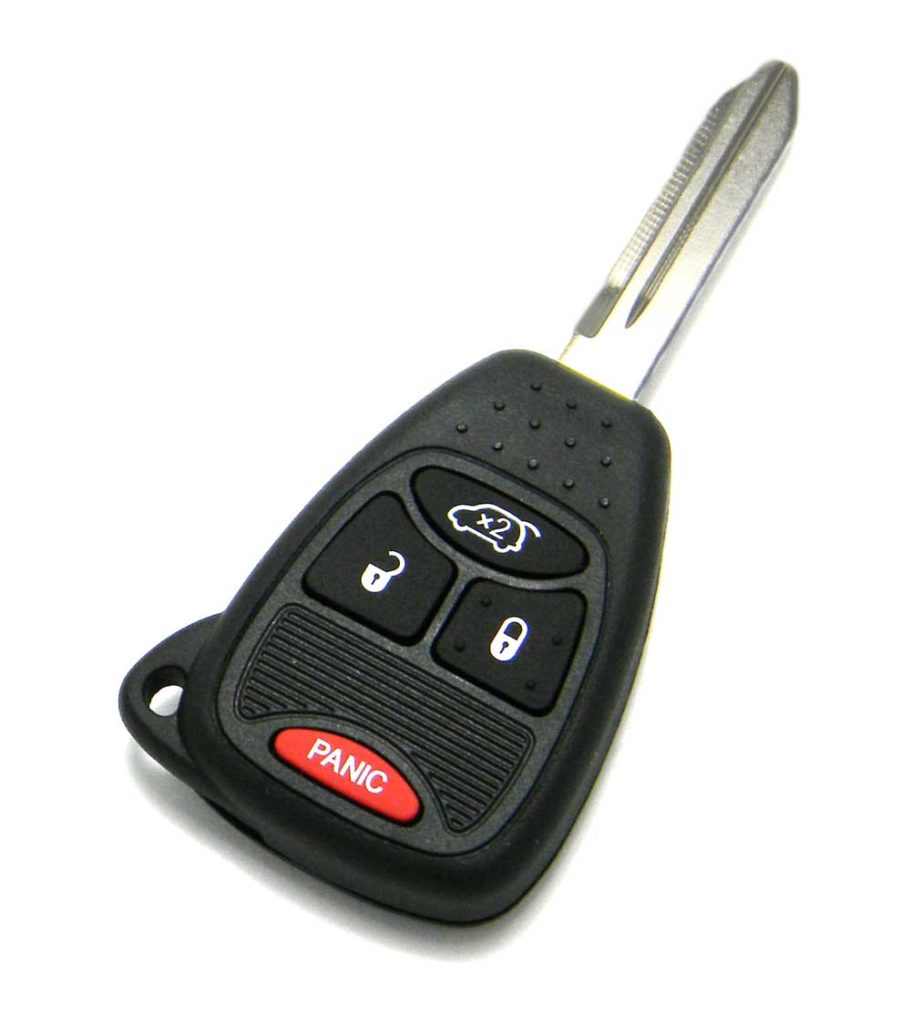 20082014 Dodge Avenger 4Button Remote Key Fob Rear Hatch (OHT692427AA)