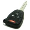 2007-2011 Dodge Dakota 4-Button Remote Head Key Fob Remote Start (FCC: KOBDT04A)