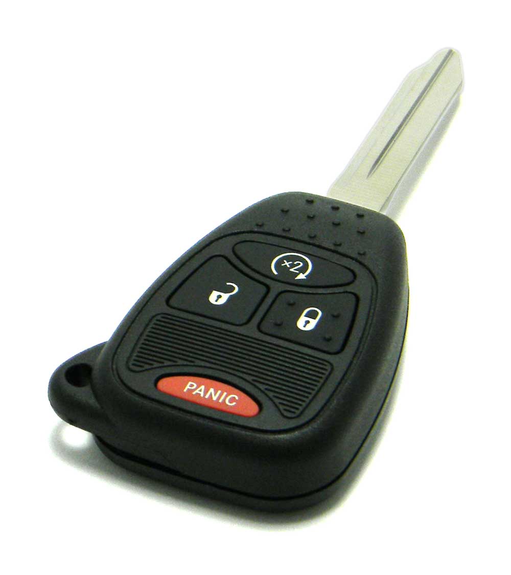 2007-2018 Jeep Wrangler 4-Button Remote Key Fob Remote Start Jeep Logo  (OHT692713AA)