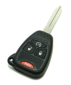 Alternative view of 2010-2017 Jeep Patriot 4-Button Remote Head Key Fob Remote Start Jeep Logo (FCC: OHT692713AA)