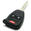 2007-2018 Jeep Wrangler 3-Button Remote Head Key Fob Jeep Logo (FCC: OHT692713AA)