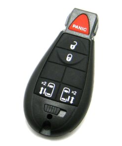 Alternative view of 2008-2020 Dodge Grand Caravan 5-Button Key Fob Remote (FCC: IYZ-C01C)