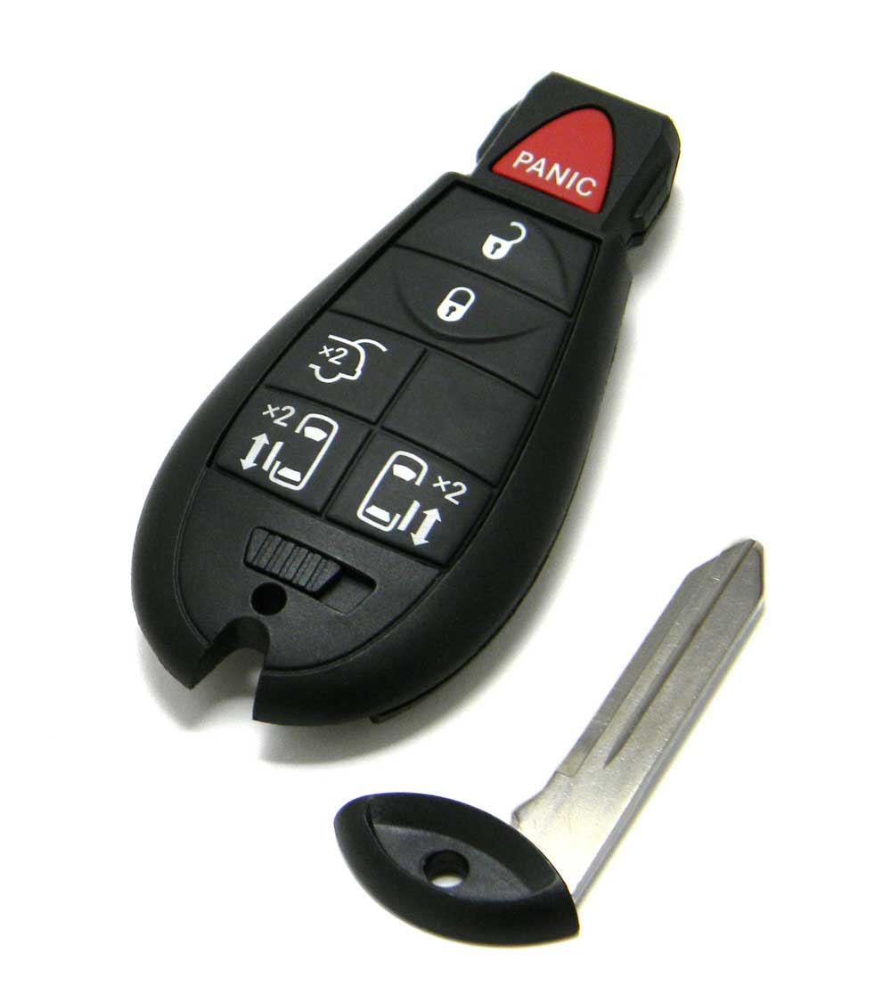 P/N KAWIHEN Keyless Entry Remote Key Fob Replacement for 2008-2019 Dodge Grand Caravan M3N5WY783X IYZ-C01C Just a Case 56046713AE 05026623AA 2008-2016 Chrysler T&C Town & Country FCC ID 