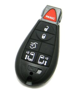 Alternative view of 2008-2020 Dodge Grand Caravan 6-Button Key Fob Remote (FCC: IYZ-C01C)