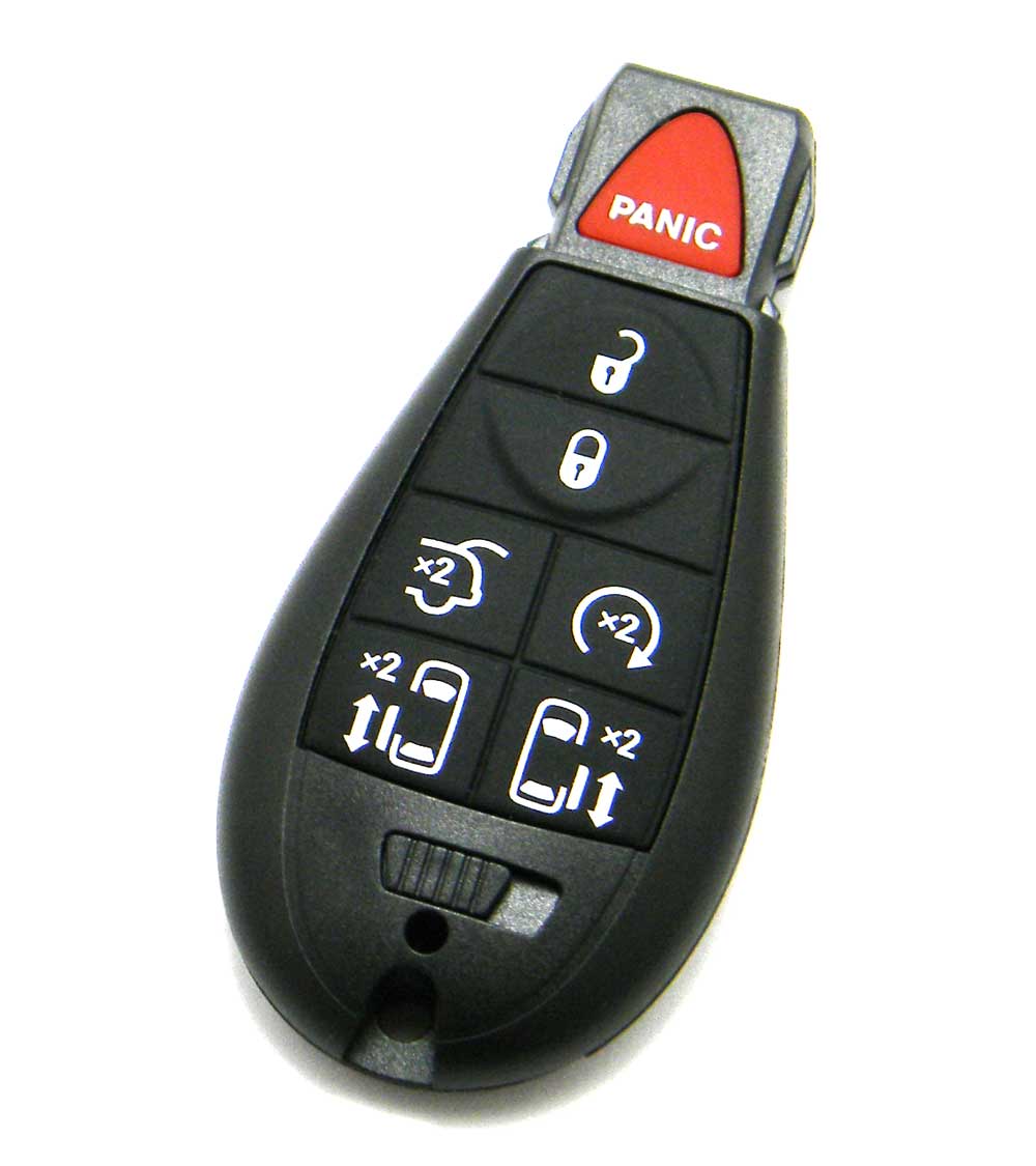 P/N KAWIHEN Keyless Entry Remote Key Fob Replacement for 2008-2019 Dodge Grand Caravan M3N5WY783X IYZ-C01C Just a Case 56046713AE 05026623AA 2008-2016 Chrysler T&C Town & Country FCC ID 