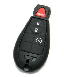 Alternative view of 2013-2023 RAM Truck 1500 2500 4-Button Key Fob Remote Start (FCC: GQ4-53T, P/N: 56046955, 68508721)