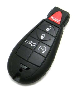 Alternative view of 2013-2016 Dodge Dart 5-Button Key Fob Remote Start (FCC: M3N32297100, P/N: 56046773)
