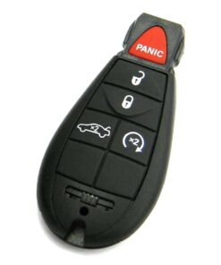 Alternative view of 2008-2010 Dodge Charger 5-Button Key Fob Remote (FCC: M3N5WY783X)