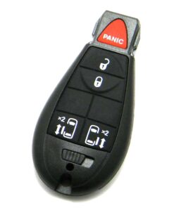 Alternative view of 2008-2010 Chrysler Town & Country 5-Button Key Fob Remote (FCC: M3N5WY783X)