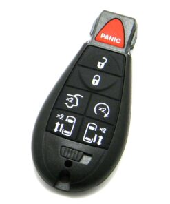 Alternative view of 2008-2010 Chrysler Town Country 7-Button Key Fob Remote (FCC: M3N5WY783X)