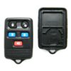 Replacement Case for Ford 5-Button Key Fob Remote (FCC: CWTWB1U551, P/N: 3F2T-15K601-AA)