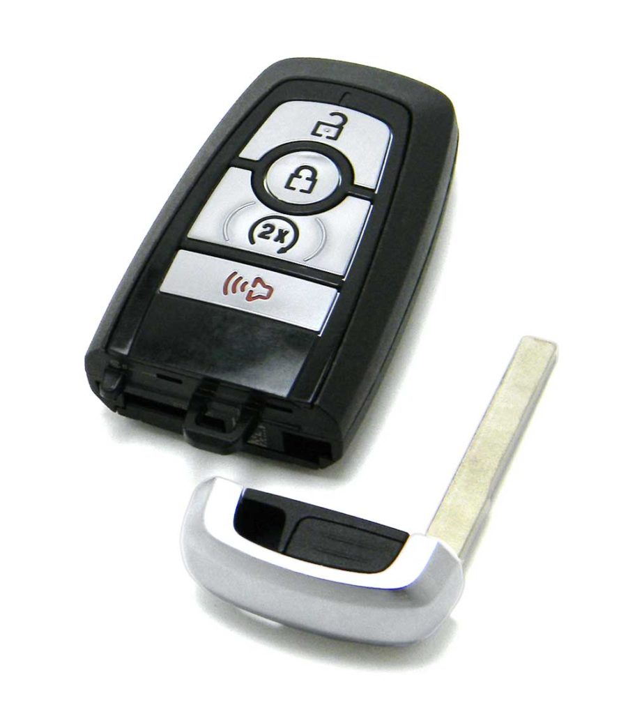 2017-2018 Ford Edge 4-Button Smart Key Fob Remote (M3N-A2C931426, 164