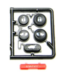 Alternative view of Replacement Case for Honda Key Fob Remote (FCC: OUCG8D-399H-A, P/N: 72147-SHJ-A61, 72147-SHJ-A71)