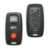 Replacement Case for Mazda 3-Button Key Fob Remote (FCC: E4EG8D-320A-A)