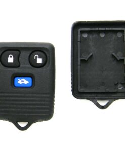 Replacement Case for Mazda 3-Button Key Fob Remote (FCC: NHVWB1U215)
