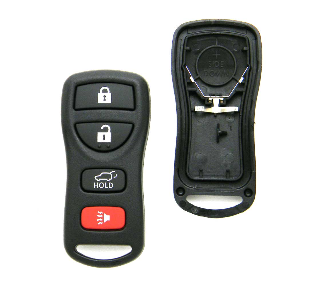 Replacement Case for Nissan Key Fob Remote (FCC: KBRASTU15, P/N: 90LP0156)