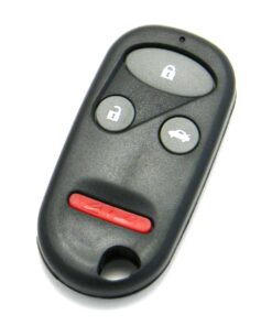 Alternative view of 2002-2004 Honda CR-V 4-Button Key Fob Remote (FCC: OUCG8D-344H-A, P/N: 72147-S9A-A01)