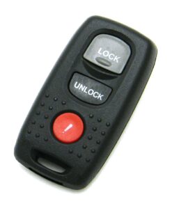 Alternative view of 2002-2006 Mazda MPV 3-Button Key Fob Remote (FCC: OUCG8D-325A-A, P/N: LC62-67-5RY, LD47-67-5RY)