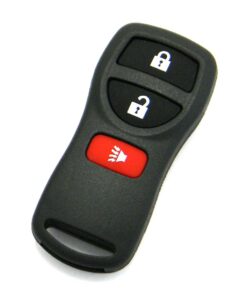Alternative view of 2003-2007 Nissan Murano 3-Button Key Fob Remote (FCC: KBRASTU15, P/N: 28268-ZB700)