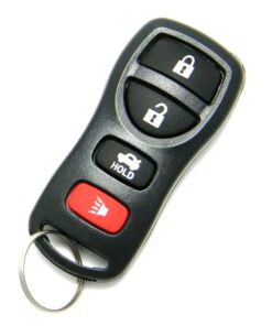 Alternative view of 2003-2008 Infiniti G35 Coupe Key Fob Remote 4-Button (FCC: KBRASTU15, P/N: 28268-ZB700, 28268-C990A, 28268-C990C, 28268-C991C, 28268-C991A)