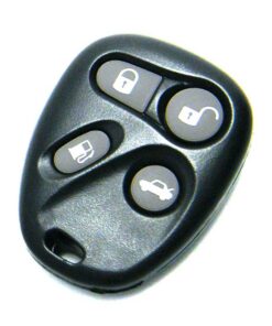Alternative view of 2001-2004 Cadillac Seville 4-Button Key Fob Remote Memory #1 (FCC: KOBLEAR1XT, P/N: 25695966)