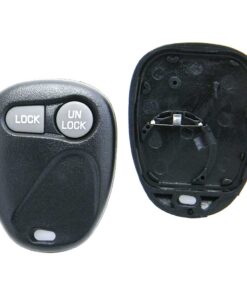 Replacement Case for 2-Button Chevrolet GMC Key Fob Remote (FCC: ABO1502T)