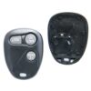 Replacement Case for 3-Button Chevrolet GMC Oldsmobile Key Fob Remote (FCC: ABO1502T)