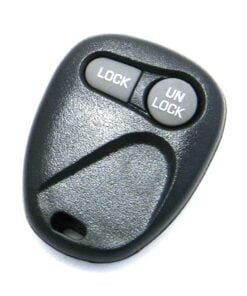 Alternative view of 1997-2000 Chevrolet Silverado C/K Series 2-Button Key Fob Remote (FCC: ABO1502T, P/N: 16245100-29, 16245102)