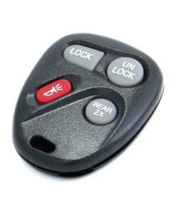 Set of 2 Car Key Fob Keyless Entry Remote fits Chevy Astro Blazer/GMC Jimmy Safari/Oldsmobile Bravada 1998 1999 2000 2001 KOBUT1BT, 15732805 