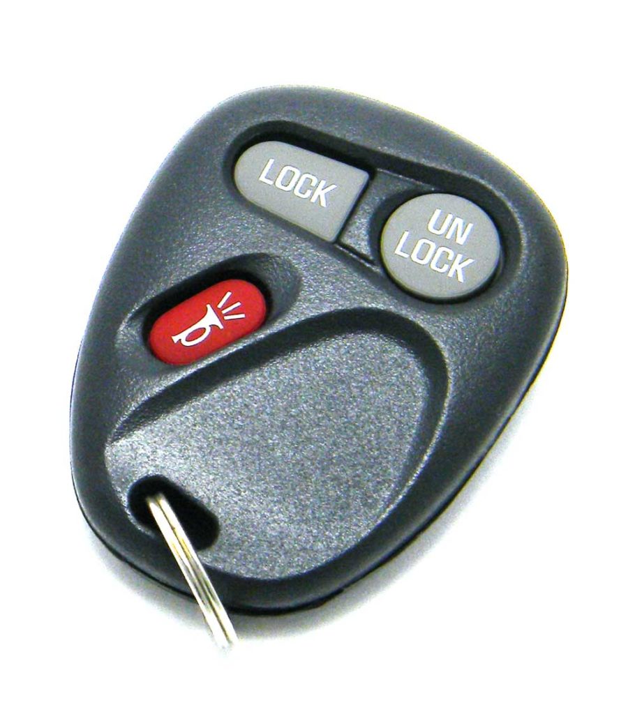 2001 Chevrolet Silverado (1500, 2500, 3500) Keyless Entry Remote
